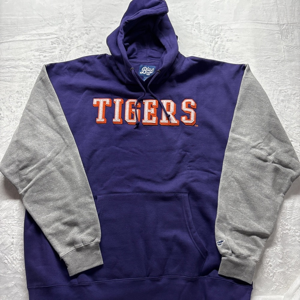 Clemson Tigers Blue 84 NCAA Officially Licensed Hoodie Adult XL Brand New
